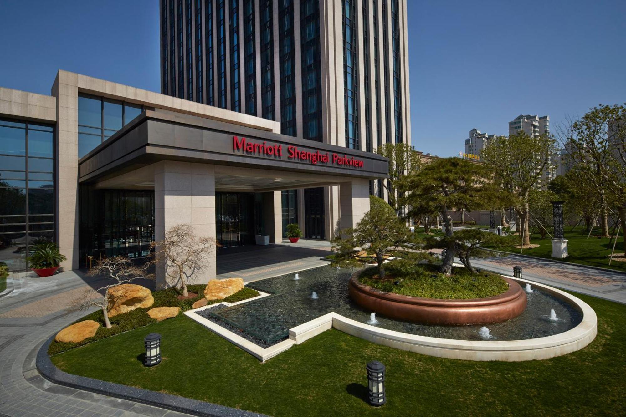 Shanghai Marriott Hotel Parkview Buitenkant foto